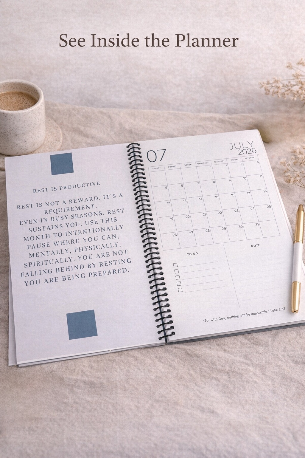 Faithful Nurse Planner 2026