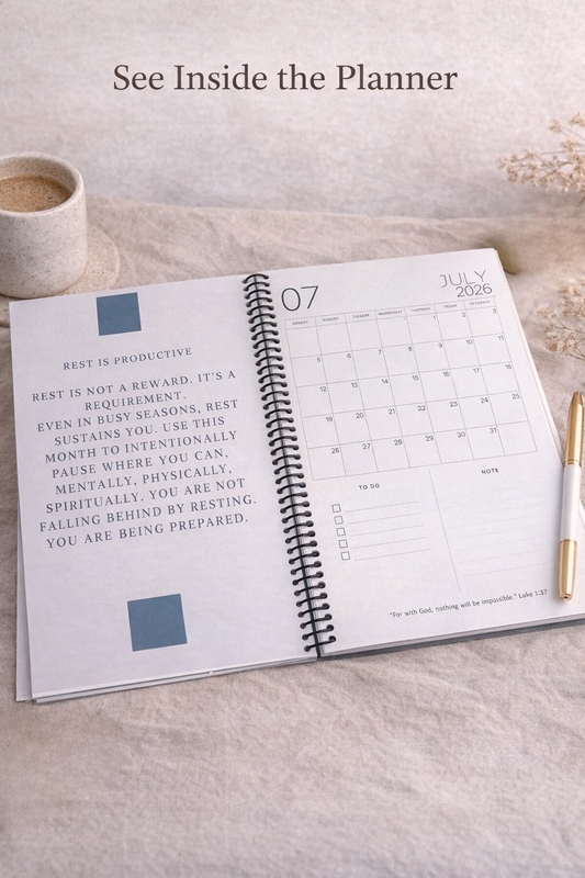 Faithful Nurse Planner 2026