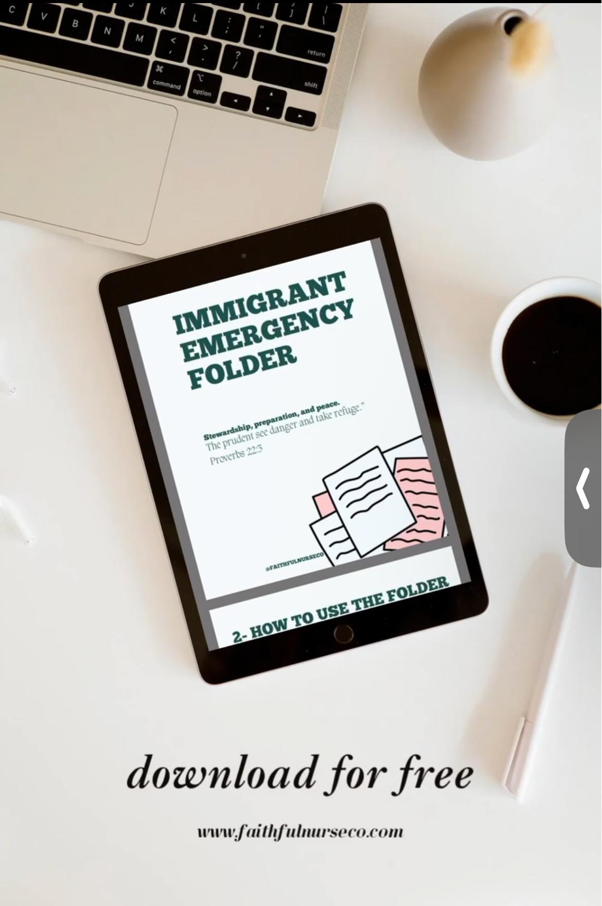 Immigrant Emergency Folder - FREE